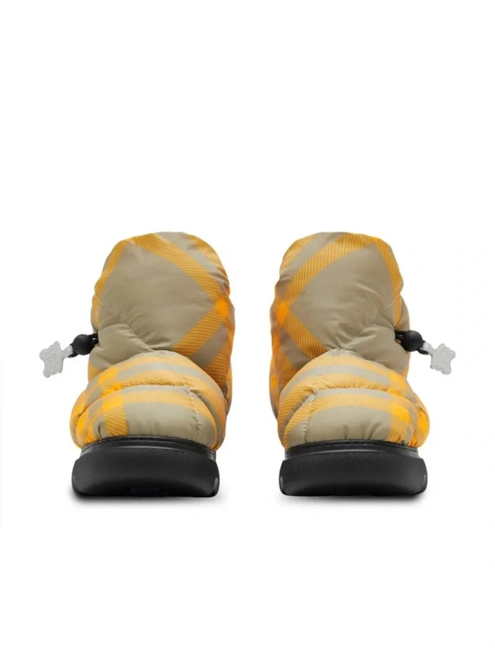 Burberry Check Pillow Padded Snow Boots, Size 40, NEW in Box with DustBag